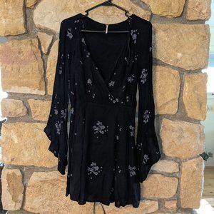 Free People Bell Sleeve Dress
